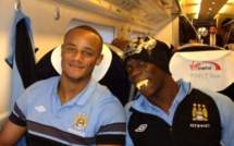 Kompany et Balotelli en mode Halloween