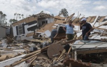 EN IMAGES - Ouragan Laura : des dégâts considérables mais moins que redoutés