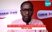 EN DIRECT - Secrets d'Etat ou complicité de prévarication de nos deniers publics (Pape Alé Niang)