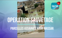 INONDATION: Opération sauvetage aux Parcelles Assainies de Keur Massar... Regardez !