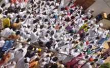 Foule monstre au domicile de Serigne Mansour Sy