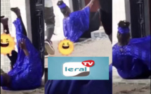 😱 Danou ba khalangou: Ndéye Guèye fait une chute brut@le et... Regardez !
