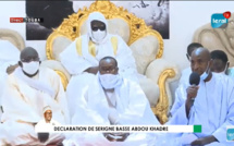 TOUBA - REVIVEZ LA DECLARATION DE SERIGNE BASS ABDOU KHADRE