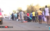 Urgent: Un accident grave s'est produit à l'entrée de Louga