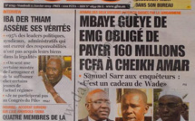 A la Une du Journal L'observateur du vendredi 11 janvier 2013