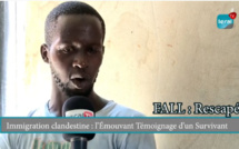 Vidéo/Émigration clandestine: Fall, le rescapé qui regrette son périple en mer