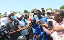 Ziguinchor: Le Dg de l'AGETIP en visite au marché Tilene, à  l'Université Assane Seck.et à Bignona