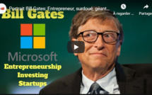 Portrait Bill Gates: Entrepreneur, surdoué, géant informatique...Un homme au parcours inspirant...