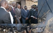 [Audio] Macky Sall sur les lieux de l'incendie: "Nous ne sommes pas contre la charité, mais..."