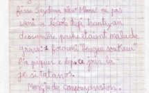 Lettre d'explication d'un parent d'élève rire!!!