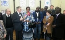 Modou Lô décoré Citoyen d'honneur de la ville de Compiègne en France