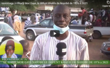 Hommage à Elhadji Mor Gaye, le défunt khalife de Nayobé de 1976 à 2021