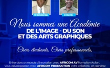 AFRICOM Av, une académie de formation aux métiers de réalisateur, monteur, graphiste..., ouvre ses portes