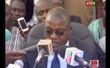 Vidéo de la conférence de presse de Oumar Gueye
