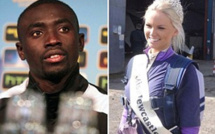 Le couple Papiss Cissé/Miss Newcastle dérange
