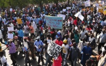[photos]Marche de soutien à Karim : Me Wade félicite ses partisans et leurs alliés, et les exhorte  à rester mobilisés