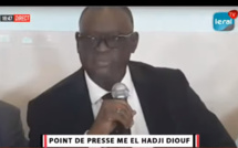 EN DIRECT: Point de Presse de Me El Hadji Diouf sur LERAL TV