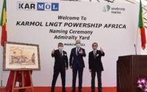 ENERGIE - Karpowership: Le premier GNL à électricité de KARMOL URSF "KARMOL LNGT AFRICA" entame le voyage pour le Sénégal