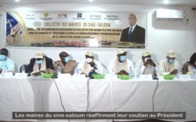 SINE SALOUM:  LES MAIRES RÉAFFIRMENT LEUR SOUTIEN AU PRÉSIDENT MACKY SALL