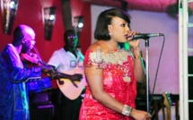 Amy Collè Dieng lors de la soirée de lancement de son album "Maturité"