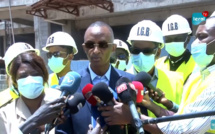 Visite d'inspection de chantier du Ministre de l'Urbanisme Abdoulaye Seydou Sow