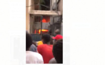 Thiès: Incendie à l'agence du Crédit Mutuel du Sénégal (Vidéo)