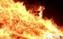 Drame passionnel: Une femme brûlée vive par son ex-époux