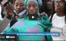 Action de grâce: Distribution de denrées alimentaires à Guinaw Rail Sud