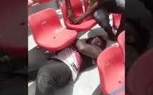 Du jamais vu ! Le lutteur sanctionné par le CNG, répare lui-même les sièges de l’arène ...