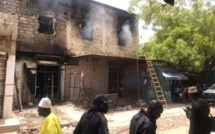 PHOTOS / Kaolack: Incendie du Marché central