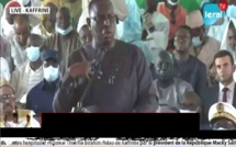 Kaffrine: Macky Sall enfile le manteau de Benno et appelle au…Benno ( à l’union)