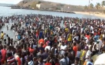 Vidéo : A la veille du ramadan, une marrée  humaine envahit la plage de Ngor