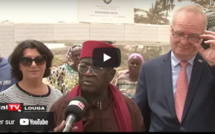 L'Imam de Saint-Louis, Idrissa Mbengue a assisté à l'inauguration du puits de Leona...