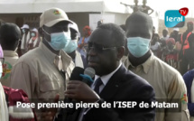 Tournée économique: Pose de la première pierre de l'ISEP de Matam (Intégrale) 