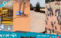 Contents de la fin d'année: Des élèves déchirent cahiers et blouses, d'autres enchaînent par des..