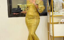 Tabaski 2021: Amy Léa de la série Karma s'impose avec sa belle tenue (Photos)