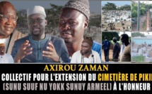 Axirou Zaman: Le collectif pour l'extension du cimetière de Pikine à l'honneur