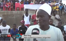 Match entre l'ASC Lér gui et l'ASC Magg Dann de Nguér Malal parrainé par le maire Samba Kanté