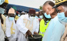 Kaffrine: Le ministre Abdoulaye Saydou Sow a procédé à la pose de la première pierre de la Grande mosquée