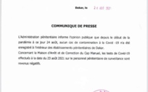 L'Administration pénitentiaire: "Aucun cas de coronavirus n'a été enregistré à l'intérieur des établissements pénitentiaires..."
