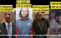 Opposants violeurs, bigames et trafiquants et…Ils accusent toujours l’Etat