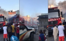 Incendie au centre-ville: Un magasin de vente de matériels informatiques a pris feu