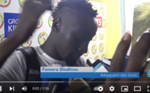 Sénégal vs Namibie / Famara Diédhiou: "On est en jambes, on va faire le maximum"