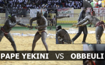Lutte pure: Obeuli "baille" sur Pape Yekini en moins d'une minute