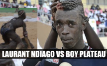 Nouvelle coqueluche: Laurent Ndiago pour une première sort un "khatarbi" devant Boy Plateau