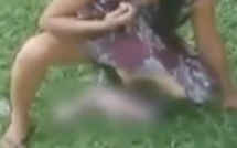 Vidéo: L’hôpital lui refuse l’accès, Irma Lopez accouche sur la pelouse.