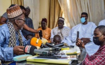 Ziarra à Médina Baye: La Coalition Yewwi Askan Wi reçue avec les honneurs par le Khalife Cheikh Mahi Niass