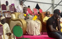 Images sur Gamou: Le berndé exceptionnel de Soxna Oumou Sy Dabakh et de Soxna Amina Niasse, chez Dr. Ahmed Khalifa Niasse