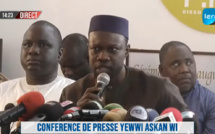 🔴EN DIRECT / CONFERENCE DE PRESSE YEWWI ASKAN WI CE 06/11/2021- #LERALTV