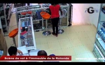 [Vidéo] Il vole un téléphone dans un magasin à l’immeuble la Rotonde Dakar, filmé par les caméras de surveillances